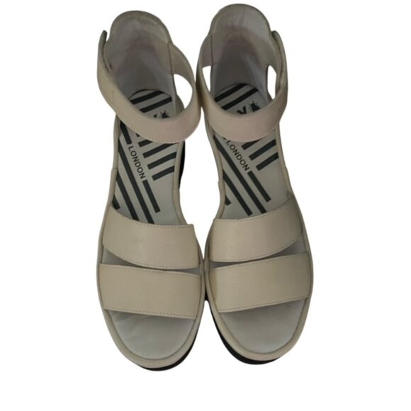 Fly London Bono290Fly Sandal in Off White 40 - Picture 2 of 6